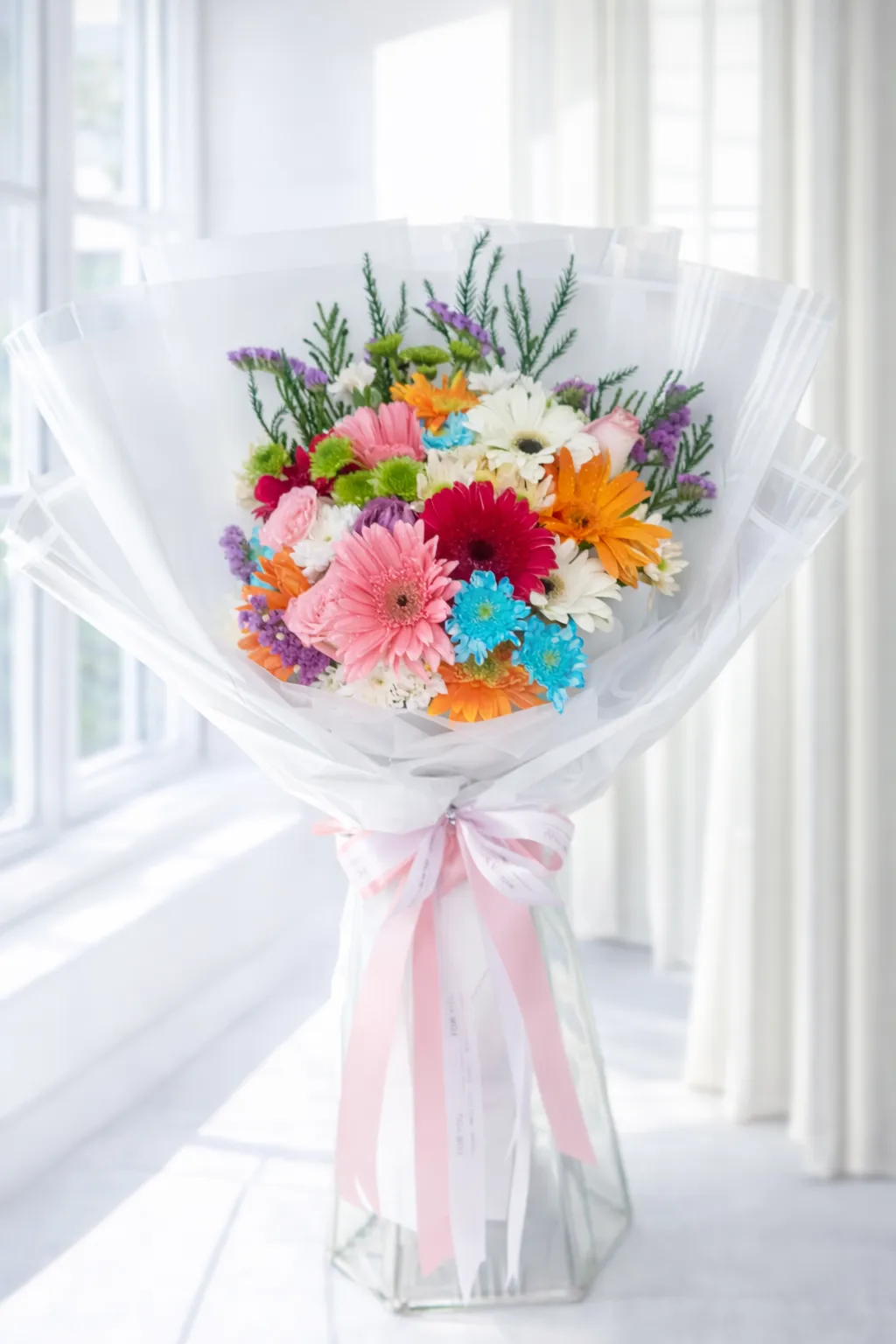 Mixflower ช่อดอกไม้แสดงความยินดี